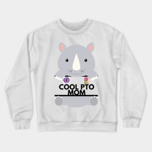 COOL CVHS PTO MOM Crewneck Sweatshirt